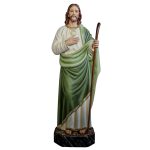 彩绘木雕-圣犹达·达陡（St. Jude Thaddeus）-多尺寸