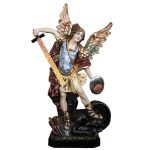 彩绘木雕-圣弥额尔（St. Michael）-多尺寸