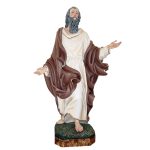 彩绘木雕-圣梅瑟（St. Moses）-多尺寸