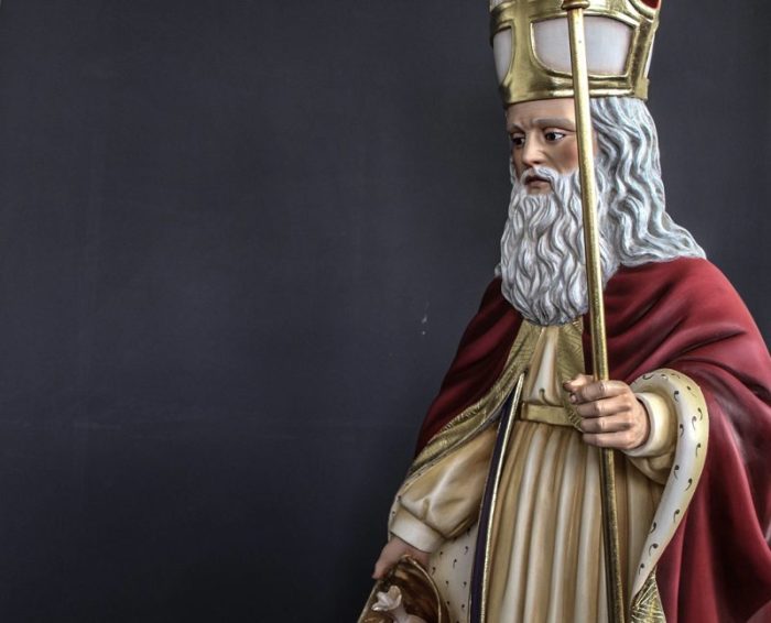 彩绘木雕-圣尼各老（St. Nicholas）-多尺寸 - 图片 2