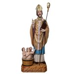 彩绘木雕-圣尼各老（St. Nicholas）-多尺寸