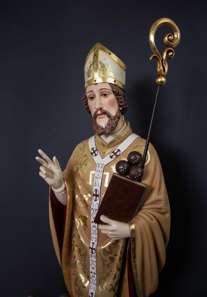 彩绘木雕-圣尼各老（St. Nicholas）-多尺寸 - 图片 2