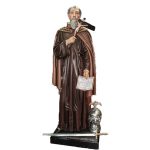 彩绘木雕-圣努诺（Saint Nuno）-多尺寸
