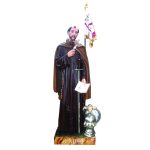 彩绘木雕-圣努诺（Saint Nuno）-多尺寸