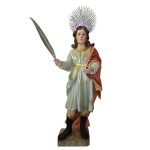 彩绘木雕-圣派约（St. Paio）-多尺寸