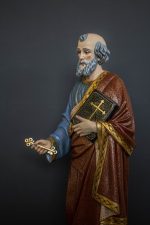 彩绘木雕-圣伯多禄（St. Peter）-多尺寸 - 图片 2