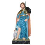 彩绘木雕-圣罗格（St. Roch）-多尺寸