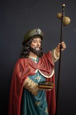 彩绘木雕-圣雅各伯（St. James）-多尺寸 - 图片 2