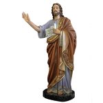 彩绘木雕-圣雅各伯小像（St. James the Less）-多尺寸