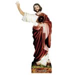 彩绘木雕-圣多默（St. Thomas）-多尺寸