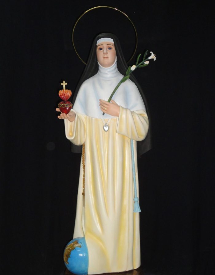 彩绘木雕-真福·神圣之心的玛利亚（Blessed Mary of the Divine Heart）-多尺寸 - 图片 2