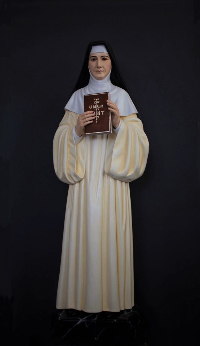 彩绘木雕-真福·玛利亚·加布里埃拉·萨盖杜（Blessed Maria Gabriella Sagheddu）-多尺寸 - 图片 2
