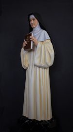 彩绘木雕-真福·玛利亚·加布里埃拉·萨盖杜（Blessed Maria Gabriella Sagheddu）-多尺寸 - 图片 3