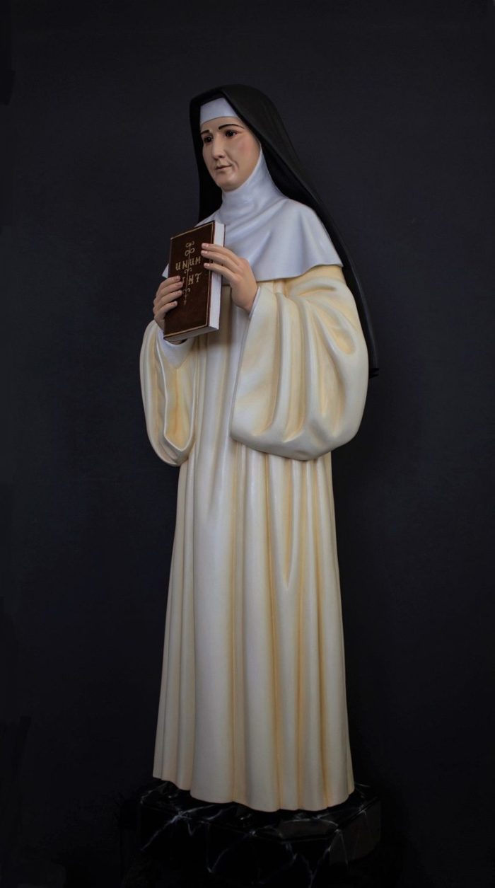 彩绘木雕-真福·玛利亚·加布里埃拉·萨盖杜（Blessed Maria Gabriella Sagheddu）-多尺寸 - 图片 3