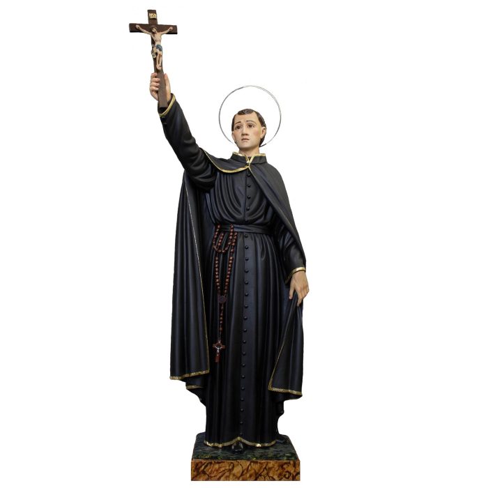 彩绘木雕-真福·若望若翰·马查多（Blessed John Baptist Machado）-多尺寸