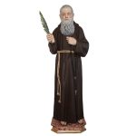 彩绘木雕-真福·阿尔潘代雷的莱奥波尔多（Blessed Leopoldo de Alpandeire）-多尺寸