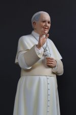 彩绘木雕-教宗方济各（Pope Francis）-多尺寸 - 图片 2