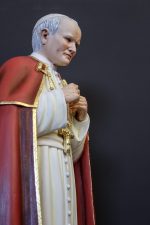 彩绘木雕-教宗若望保禄二世（Pope John Paul II）-多尺寸 - 图片 2