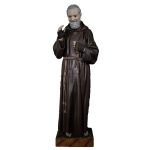 彩绘木雕-神父·庇护（Father Pius）-多尺寸