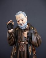彩绘木雕-庇护神父（Father Pius）-多尺寸 - 图片 2