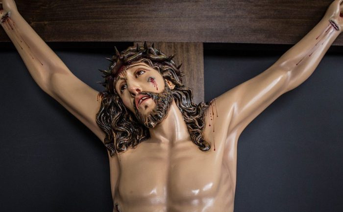 彩绘木雕-苦难基督（Christ in Agony）-多尺寸 - 图片 2