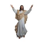 彩绘木雕-复活基督（Resurrected Christ）-多尺寸
