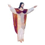 彩绘木雕-复活基督（Resurrected Christ）-多尺寸