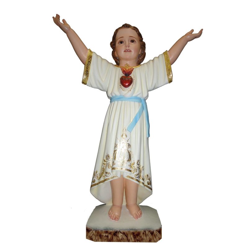 彩绘木雕-圣婴耶稣（Baby Jesus）-多尺寸
