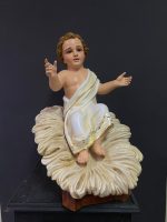 彩绘木雕-马槽中的圣婴耶稣（Baby Jesus in the Manger）-多尺寸 - 图片 2