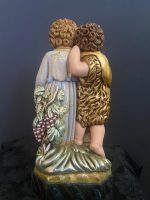 彩绘木雕-圣婴耶稣与圣若望·儿童（Baby Jesus with St. John
  the Child）-多尺寸 - 图片 2