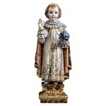 彩绘木雕-布拉格圣婴（Infant Jesus of Prague）-多尺寸