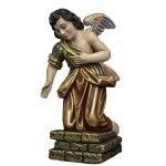 彩绘木雕-天使（Angel）-多尺寸