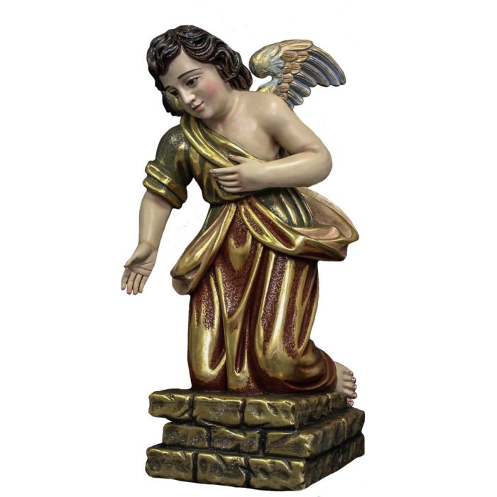 彩绘木雕-天使（Angel）-多尺寸