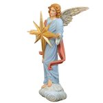 彩绘木雕-和平天使（Angel of Peace）-多尺寸