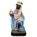 彩绘木雕-国王贤士巴尔塔萨（King Wizard Baltasar）-多尺寸