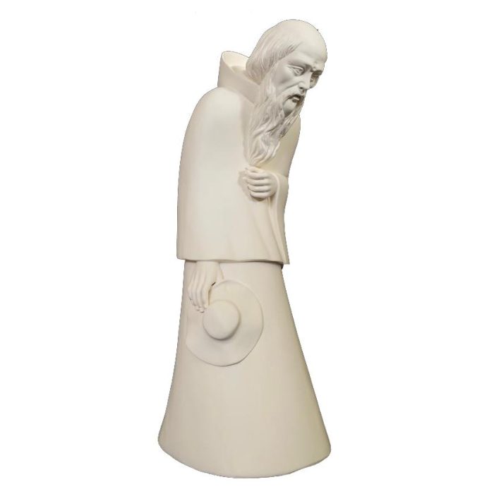彩绘木雕-马槽人物-男子（Nativity Man）-多尺寸