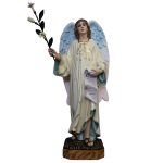 彩绘木雕-天使圣加俾额尔（Angel St. Gabriel）-多尺寸
