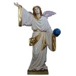 彩绘木雕-守护天使（Guardian Angel）-多尺寸