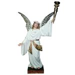 彩绘木雕-现代六翼天使（Modern Seraphim Angel）-多尺寸