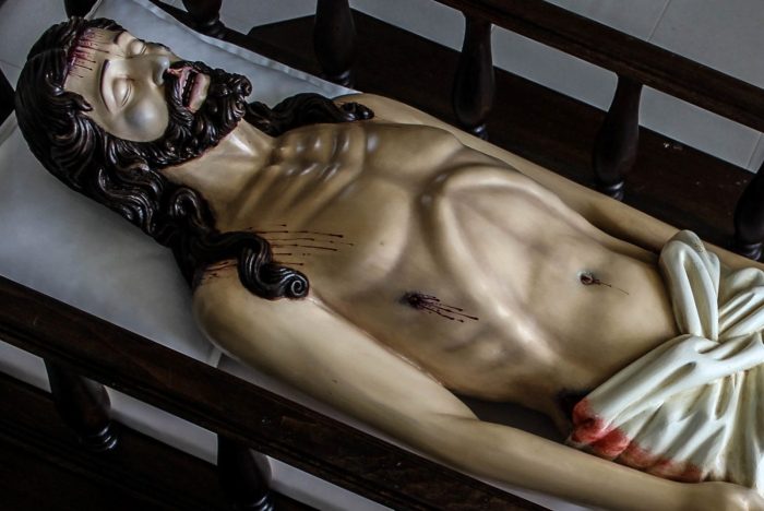 彩绘木雕-死亡基督（Dead Christ）-多尺寸 - 图片 2