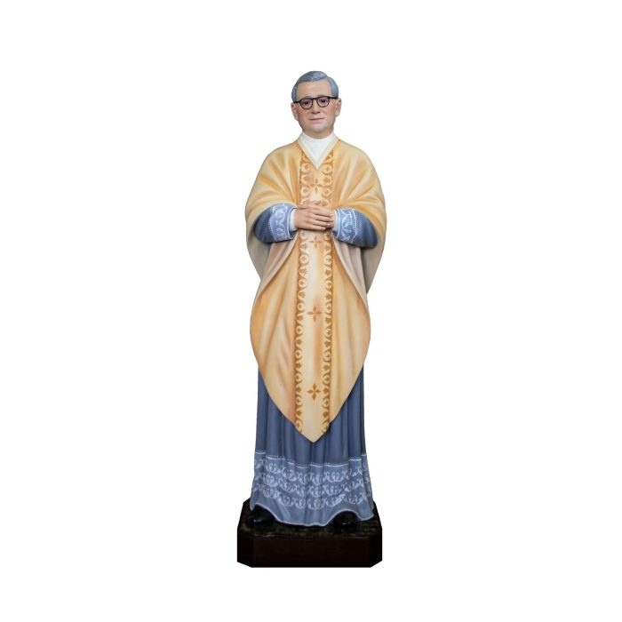 彩绘木雕-圣施礼华（Saint Joseph Maria Escriva）-多尺寸