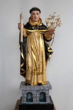 彩绘木雕-圣多玛斯·阿奎那（不含船）（St. Thomas Aquinas – boat not included）-多尺寸 - 图片 2