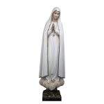 彩绘木雕-法蒂玛朝圣圣母（Our Lady of Fatima Pilgrim）-多尺寸