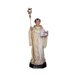 彩绘木雕-圣伯尔纳铎（St. Bernard）-多尺寸