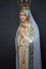 彩绘木雕-法蒂玛圣母（Our Lady of Fatima）-多尺寸 - 图片 2
