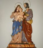 彩绘木雕-圣家（Holy Family）-多尺寸 - 图片 2