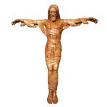 彩绘木雕-复活基督（Resurrected Christ）-多尺寸