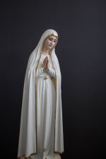 彩绘木雕-法蒂玛朝圣圣母（Our Lady of Fatima Pilgrim）-多尺寸 - 图片 2