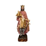 彩绘木雕-圣亨利（Saint Henry）-多尺寸