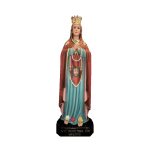 彩绘木雕-苦难者之佑圣母（Our Lady Protector of the Afflicted）-多尺寸